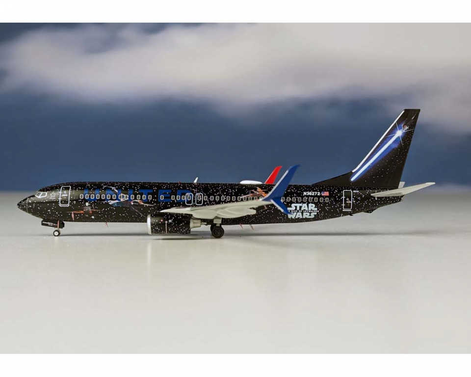 United Airlines B737-800 SW Livery 1:200 Scale JC Wings JC2UAL0284